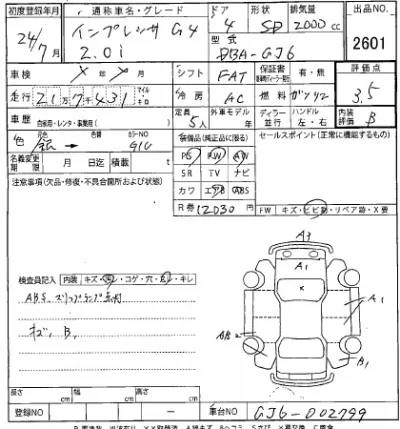 Subaru IMPREZA G4