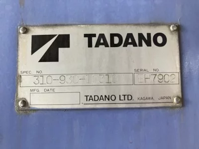 TADANO CRANE