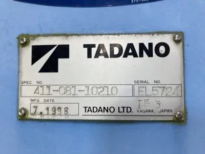 TADANO CRANE