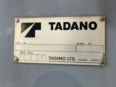 TADANO CRANE