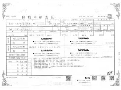Nissan CLIPPER VAN