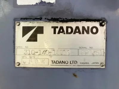 TADANO CRANE