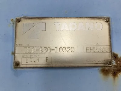 TADANO CRANE