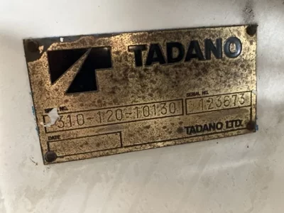 TADANO CRANE