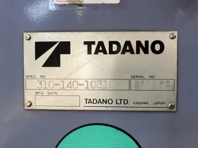 TADANO CRANE