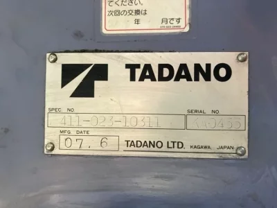 TADANO CRANE
