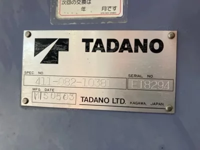 TADANO CRANE