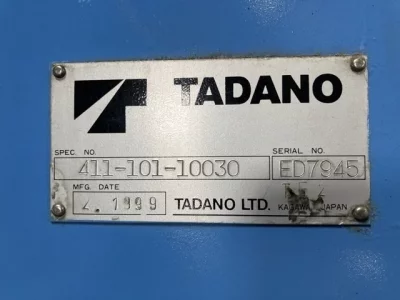 TADANO CRANE